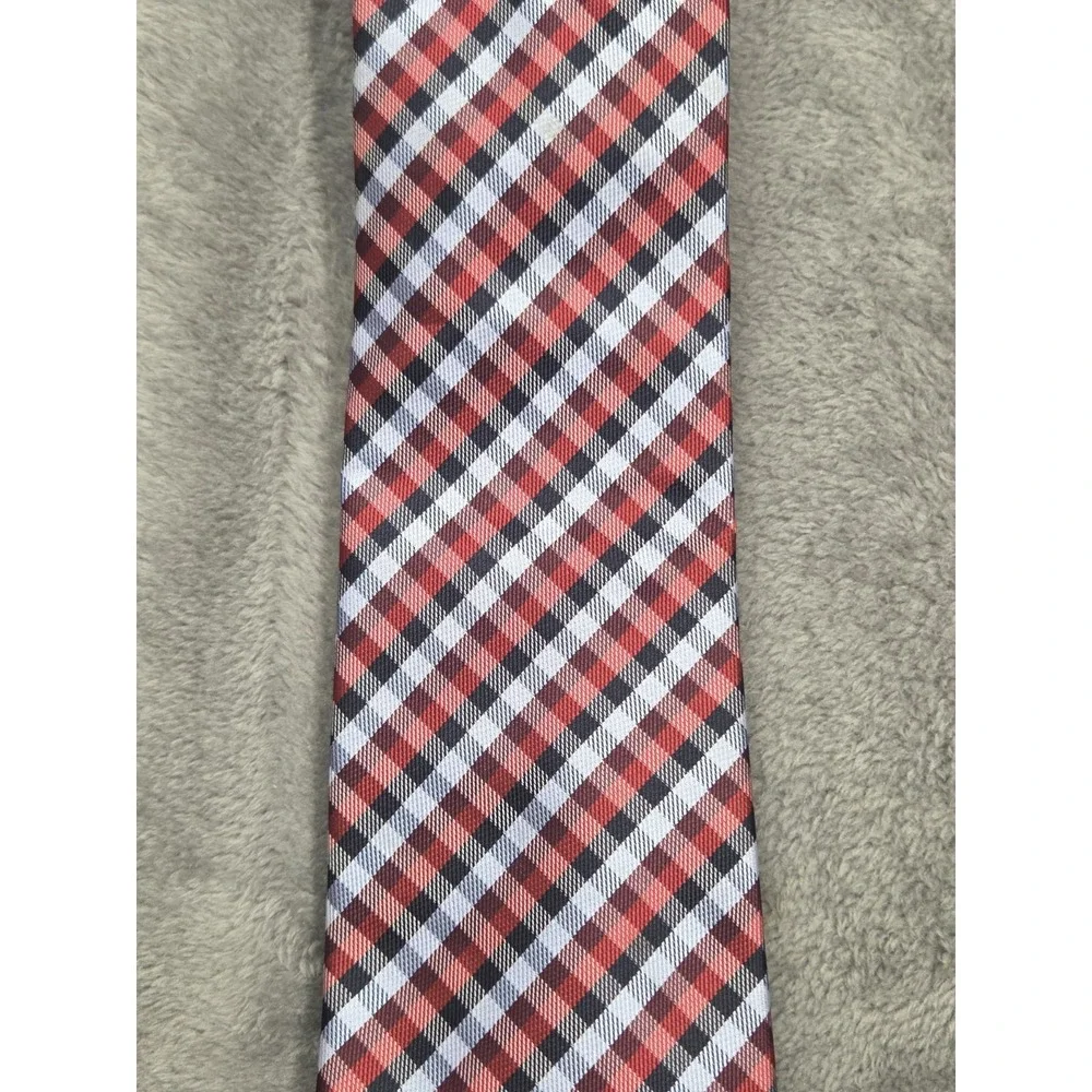 Men's Saddlebred Necktie Red White Blue Polyester 3/63‎